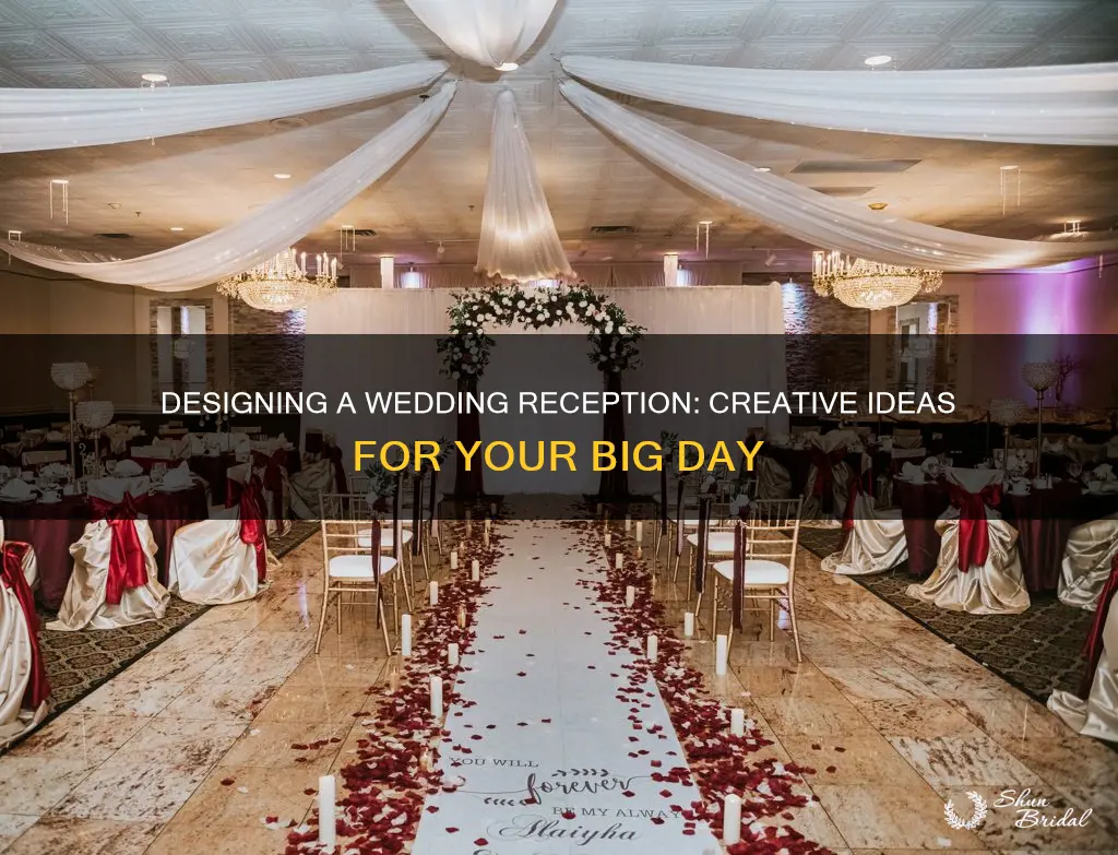 how to design a wedding reception