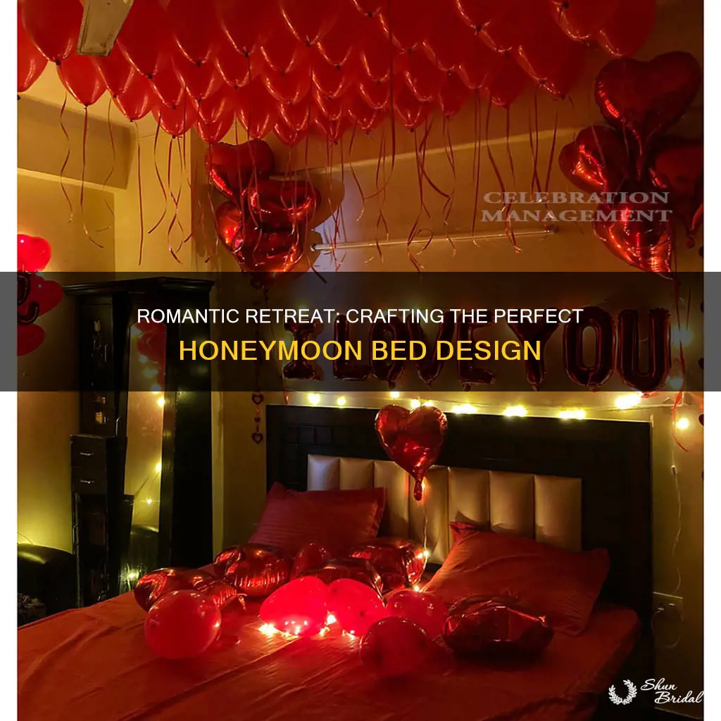 how to design bed for honeymoon