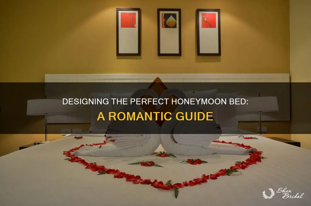 how to design bed for honeymoon