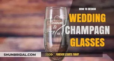Elegant Wedding Champagne Glasses: Creative Design Tips and Ideas