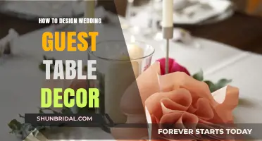 Elegant Wedding Guest Table Decor: Creative Design Tips and Ideas
