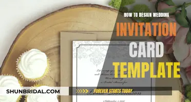 Designing the Perfect Wedding Invitation Card Template