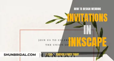 Designing Wedding Invitations: Inkscape Guide for Beginners