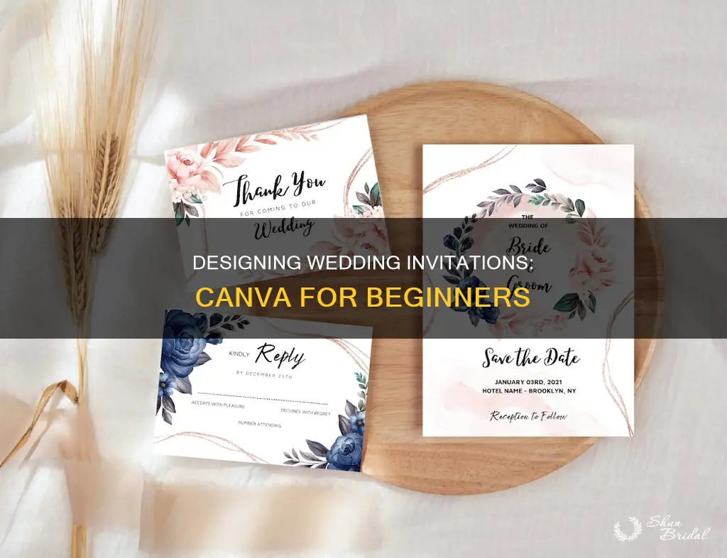 how to design wedding invitations on canva