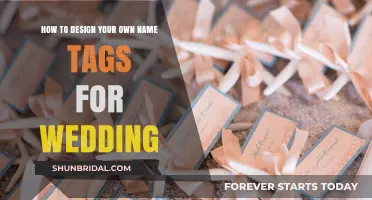 DIY Wedding Name Tags: Creative Design Ideas for Your Special Day