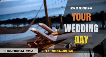 Calm Amidst the Chaos: Mastering Wedding Day Stress Relief