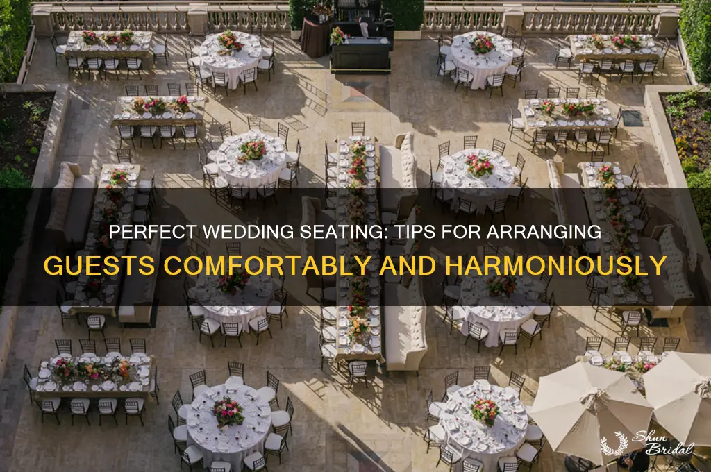 how to determine seating arrangements for wedding
