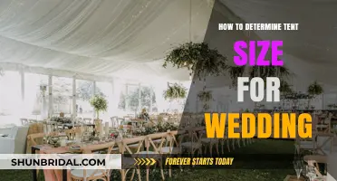 Choosing the Perfect Tent Size for Your Dream Wedding Celebration