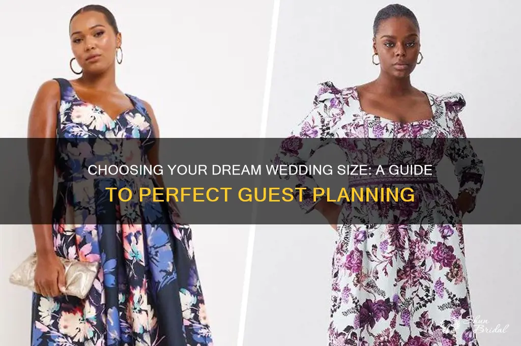 how to determine wedding size