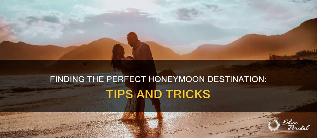 how to determine where to honeymoon
