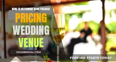 Pricing Wine Packages for Your Wedding Venue