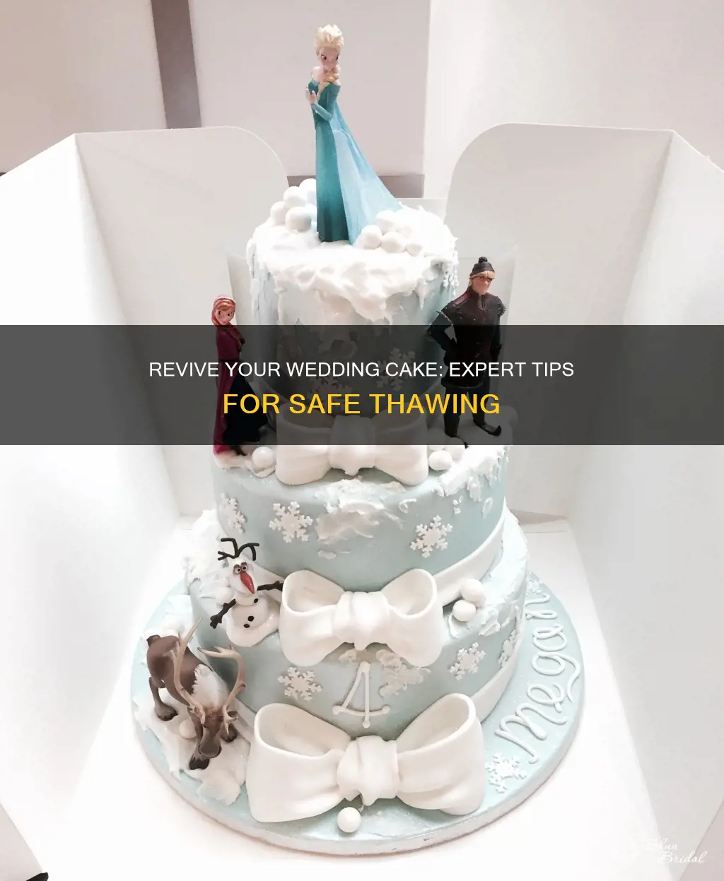 how to dethaw wedding cake