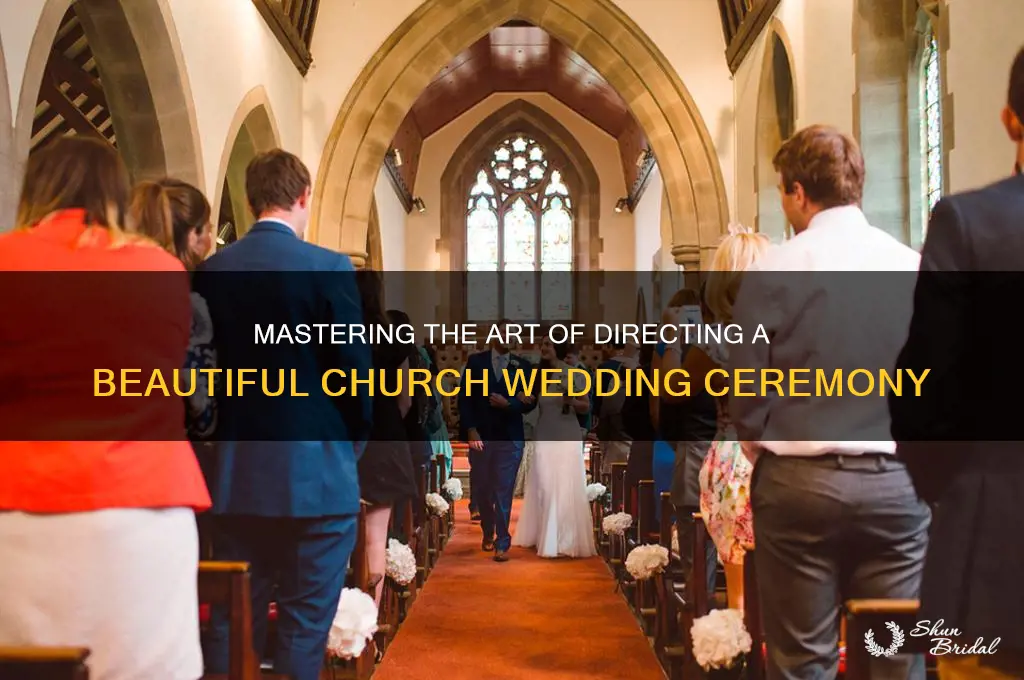 how to direct a church wedding
