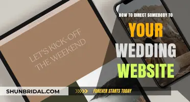 Guide Guests Seamlessly: Directing Traffic to Your Wedding Website