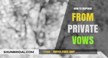 Breaking Private Vows: A Guide to Dispensing with Personal Commitments
