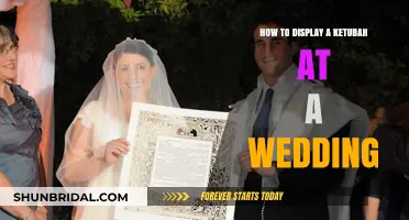 Elegant Ketubah Display Ideas for Your Wedding Celebration