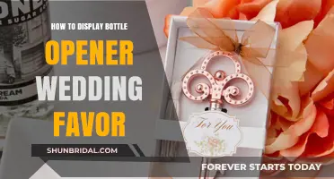 Creative Ways to Showcase Bottle Opener Wedding Favors for Guests