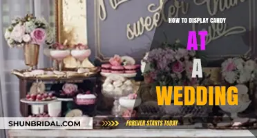 Sweet Displays: Creative Ways to Showcase Candy at Your Wedding