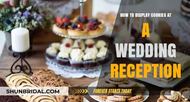 Displaying Wedding Cookies: Creative Ideas for Your Reception