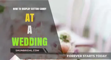 Sweet Wedding Dreams: Creative Cotton Candy Display Ideas for Your Big Day