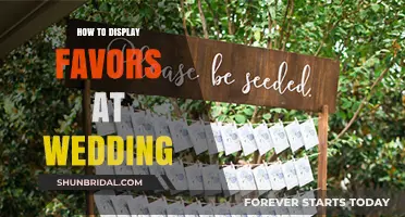 Creative Wedding Favor Display Ideas to Wow Your Guests