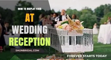Displaying Food at Your Wedding Reception: A Guide