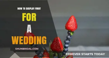 Elegant Fruit Display Ideas for Your Dream Wedding Celebration