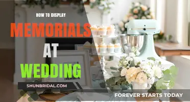 Honoring Loved Ones: Creative Ways to Display Memorials at Your Wedding
