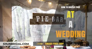 Creative Ways to Showcase Delicious Pies at Your Dream Wedding