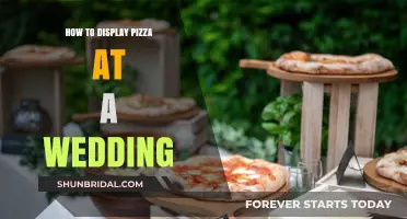 Creative Pizza Display Ideas for Your Wedding Reception