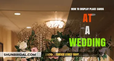 Elegant Place Card Display Ideas for Your Wedding Reception