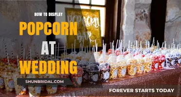 Creative Popcorn Display Ideas for Your Wedding Reception