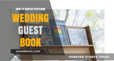 Creative Ways to Showcase Your Postcard Wedding Guest Book Ideas