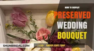 Elegantly Displaying Your Preserved Wedding Bouquet: Creative Ideas & Tips