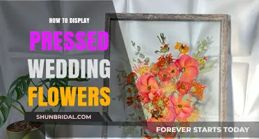 Pressed Wedding Flowers: Creative Display Ideas for Your Home