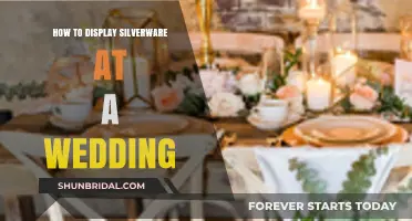 Elegant Silverware Display Ideas for Your Dream Wedding Reception
