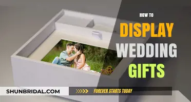 Elegant Ways to Showcase Your Wedding Gifts in Style
