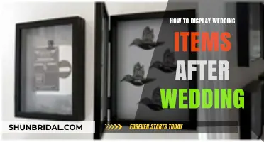Creative Ways to Showcase Your Wedding Memorabilia Post-Celebration