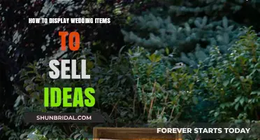 Creative Wedding Item Display Ideas to Boost Your Sales
