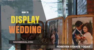 Creative Wedding Display Ideas: Showcase Your Special Day in Style