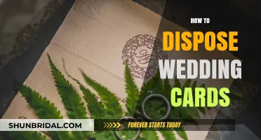 Eco-Friendly Ways to Dispose of Wedding Cards Responsibly