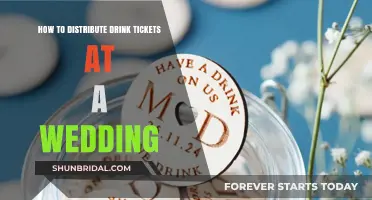 Creative Ways to Distribute Drink Tickets at Your Wedding Celebration