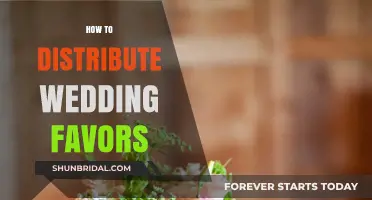 Creative Ways to Distribute Wedding Favors for a Memorable Celebration