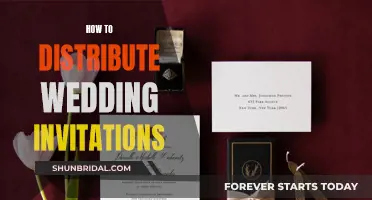 Etiquette Guide: Distributing Wedding Invites