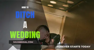 Gracefully Bailing on a Wedding: A Guide to Ditching with Dignity