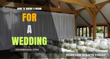 Creative Room Division Ideas for Your Dream Wedding Celebration