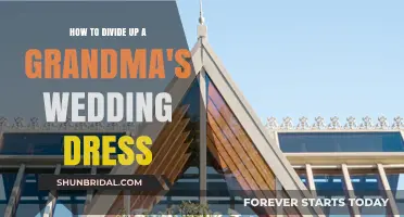 Divvying Up Grandma's Wedding Dress