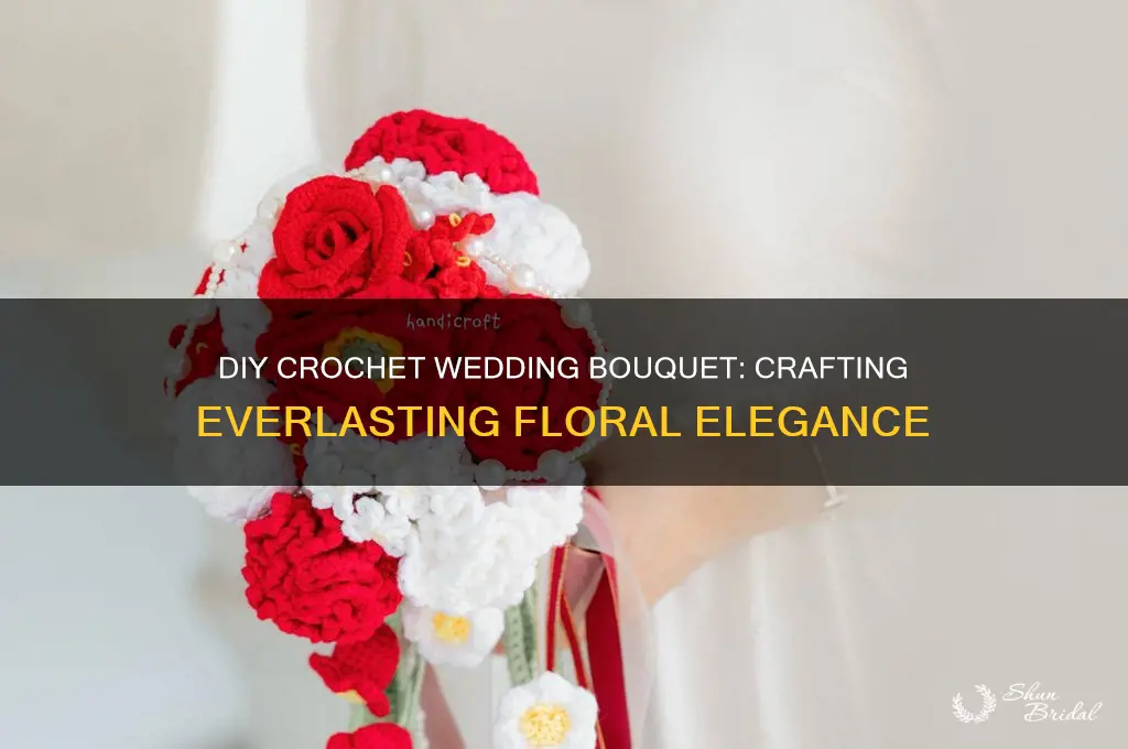 how to diy a crochet wedding bouquet