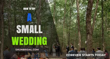 DIY Small Wedding: Creative Tips for an Intimate Celebration