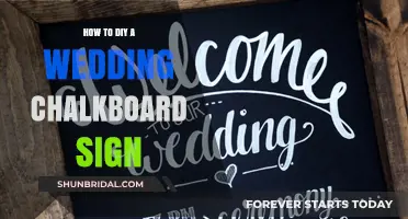 DIY Wedding Chalkboard Sign: Creative Steps for Personalized Decor